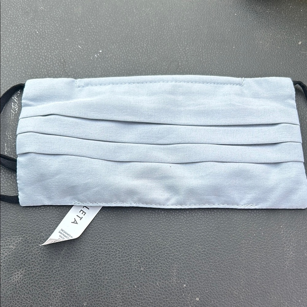 Athleta Light Blue Face Mask